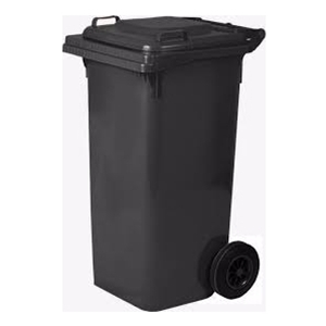 Two Wheeled Plastic Wheelie Bins